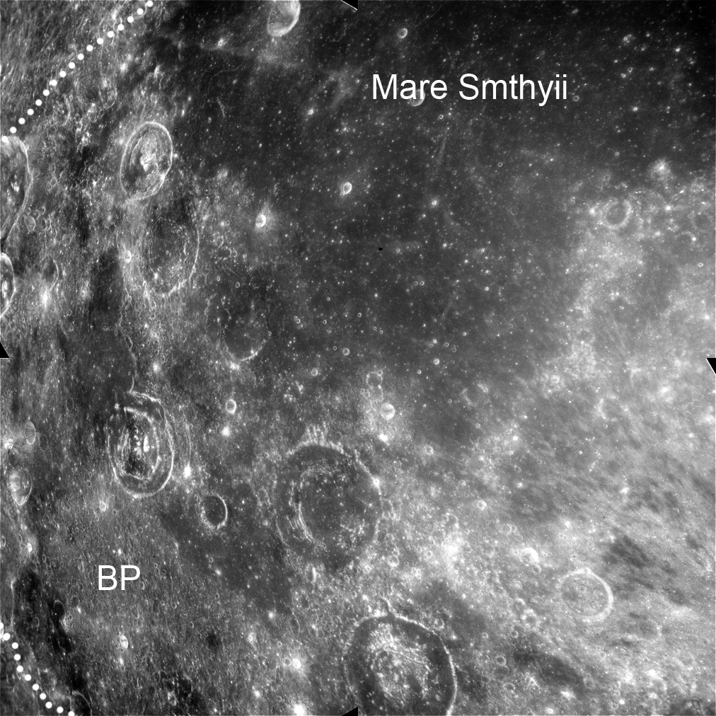 Apollo metric frame AS15-M-0792:Smythii Basin.