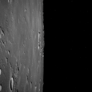 Apollo 70-mm Hasselblad Image (frame ID AS08-13-2272) Oblique orbital image of Mare Tranquillitatis and Apollo Candidate Landing Site 1.