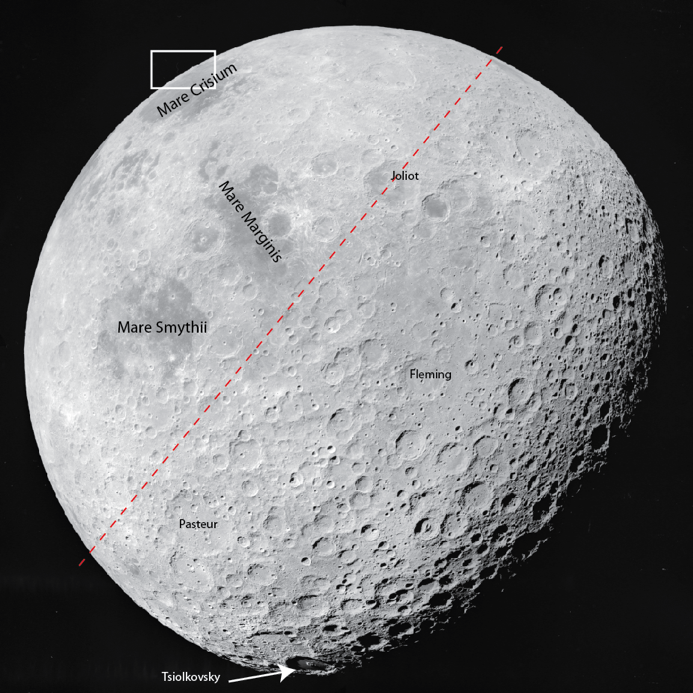 Apollo Metric image (Frame ID: AS16-M-3024)